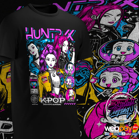POLERA HUNTRIX - KPOP DEMON HUNTERS