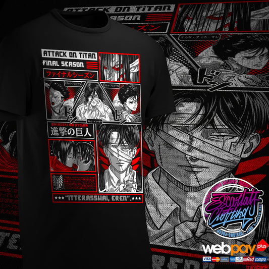 POLERA SNK THE LAST SEASON 1 - SHINGEKI NO KYOJIN