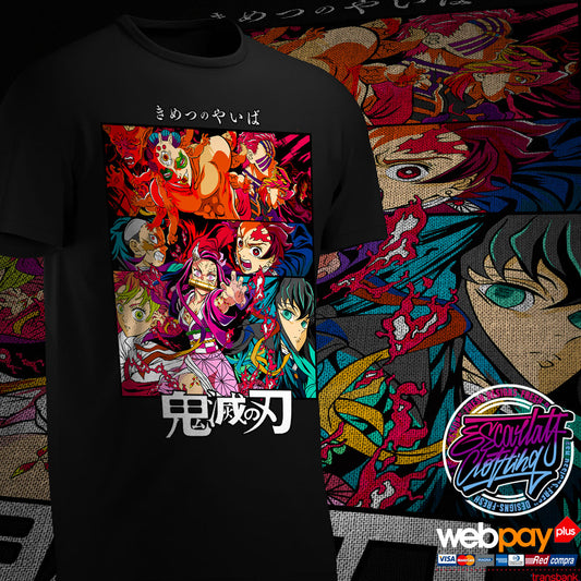 POLERA KIMETSU NO YAIBA COLOR