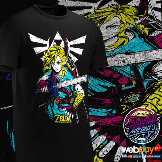 POLERA LINK - ZELDA GAMES