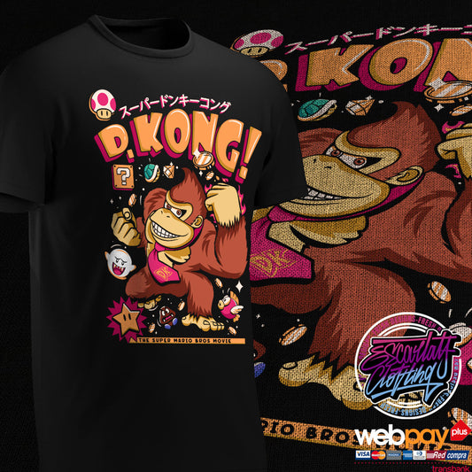 POLERA DONKEY KONG - GAMES