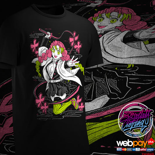 POLERA NEGRA MITSURI - KIMETSU NO YAIBA