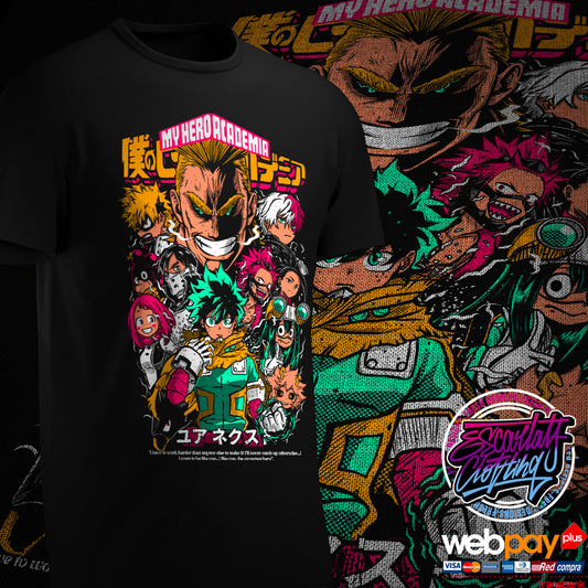 POLERA MY HERO ACADEMIA