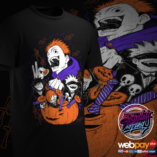 POLERA JUJUTSU KAISEN HALLOWEEN - JUJUTSU KAISEN