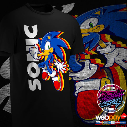 POLERA SONIC 1 - GAMES
