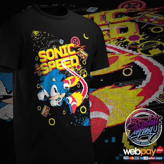 POLERA SONIC 5 - GAMES