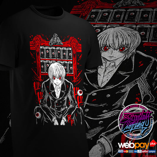 POLERA KURAPIKA OJOS ESCARLATAS - HXH