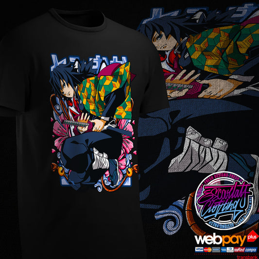 POLERA TOMIOKA FULLCOLOR - KIMETSU NO YAIBA