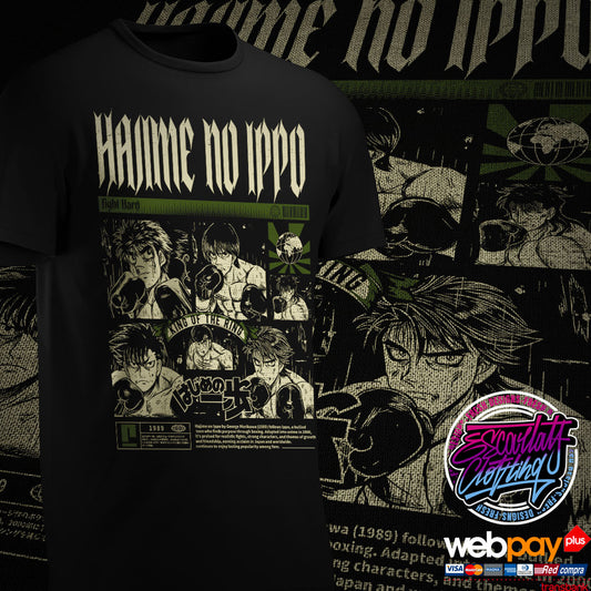 POLERA HAJIME NO IPPO - ESPIRITU DE LUCHA