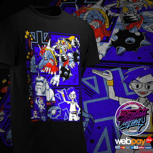 POLERA GOMAMON - DIGIMON ADVENTURE