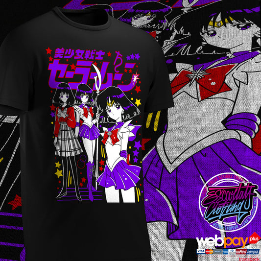 POLERA SAILOR SATURNO - SAILORMOON