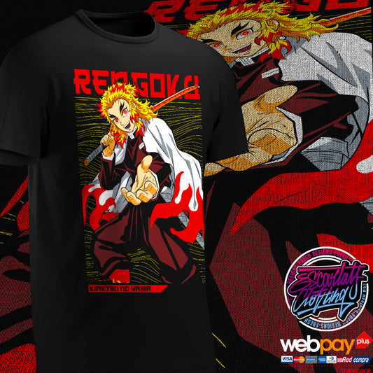 POLERA RENGOKU COLOR - KIMETSU NO YAIBA