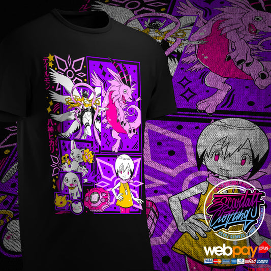 POLERA GATOMON & KARI - DIGIMON ADVENTURE