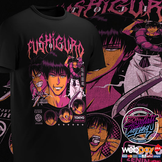 POLERA TOJI FUSHIGURO - JUJUTSU KAISEN