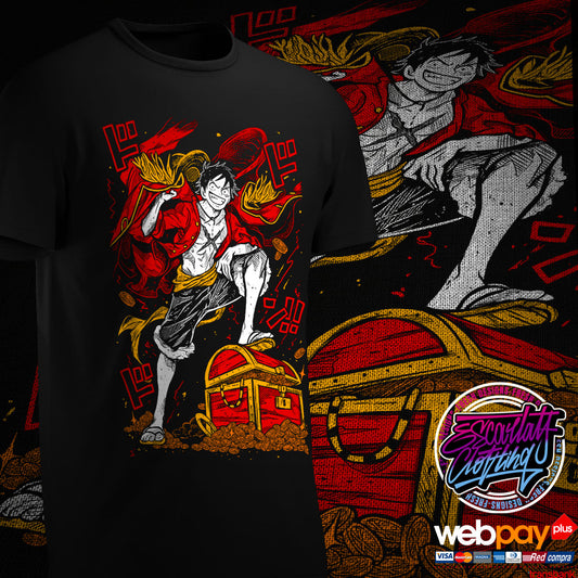 POLERA LUFFY - ONE PIECE