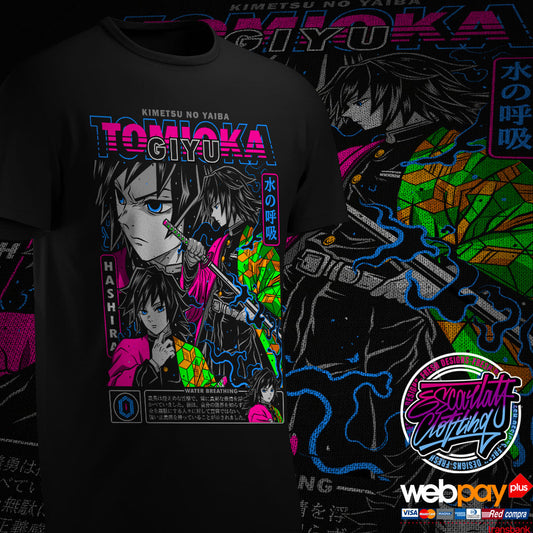 POLERA TOMIOKA - KIMETSU NO YAIBA