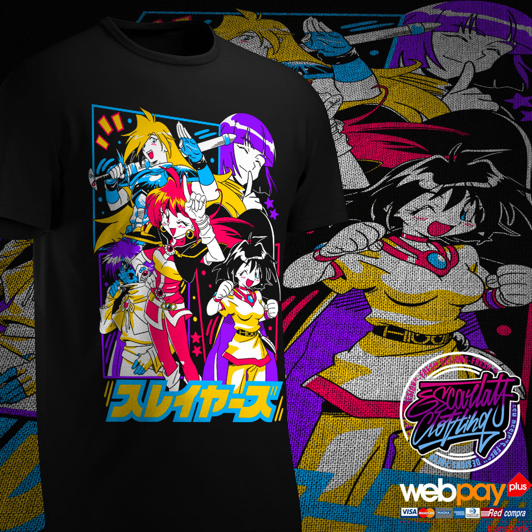 POLERA LOS JUSTICIEROS - SLAYERS