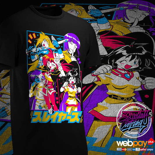 POLERA LOS JUSTICIEROS - SLAYERS