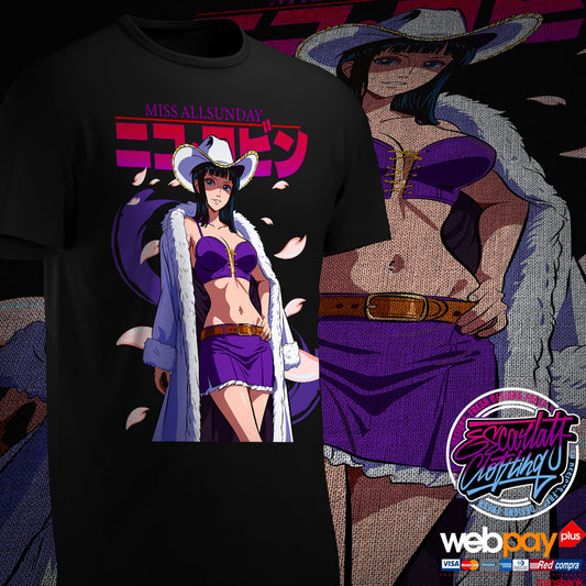 POLERA NICO ROBIN COLOR - ONE PIECE