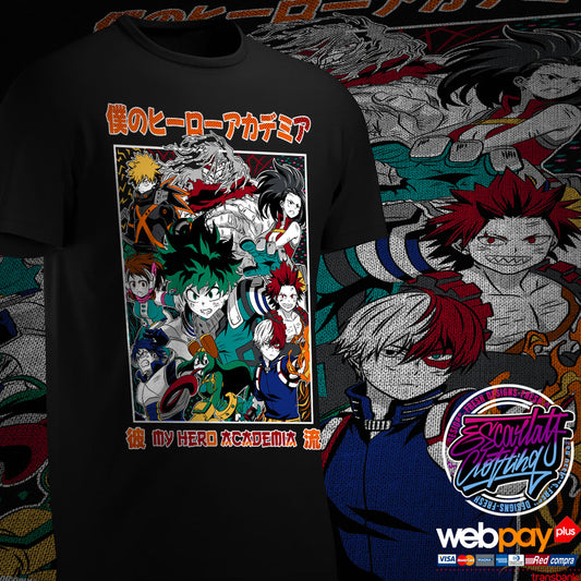 POLERA MY HERO ACADEMIA - MHA