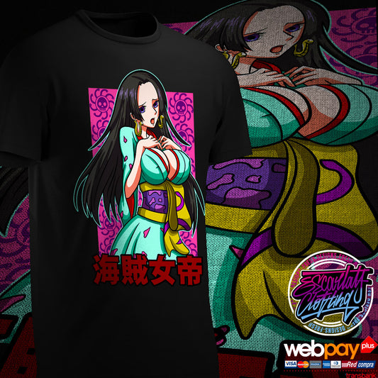 POLERA BOA HANCOCK FULLCOLOR WAIFU 3 - ONE PIECE