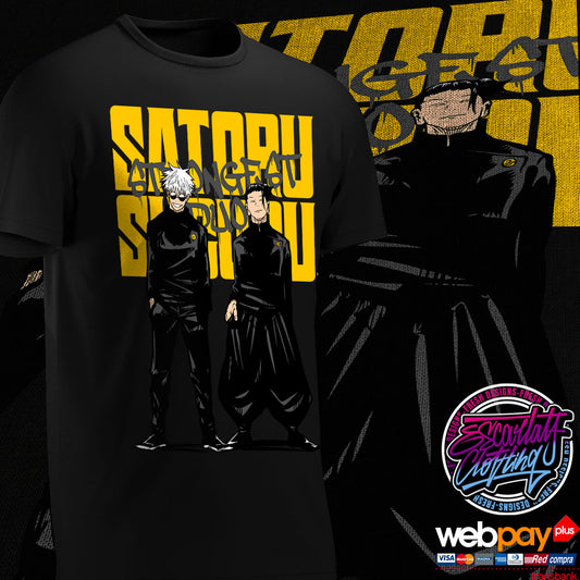POLERA SATORU & SUGURO - JUJUTSU KAISEN