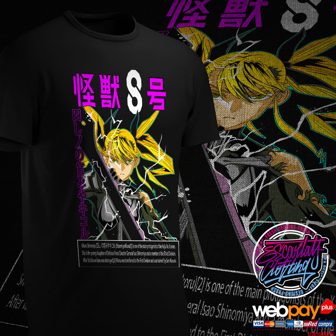 POLERA KIKORU SHINOMIYA - KAIJU N°8