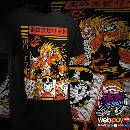 POLERA DIGIMON FRONTIER