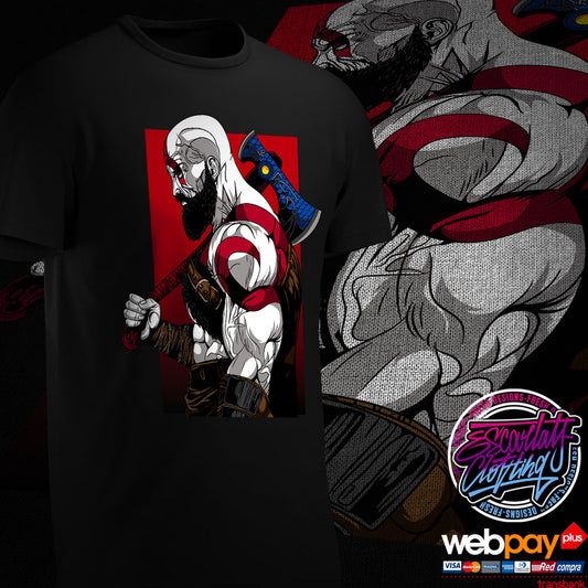 POLERA KRATOS - GOD OF WAR - GAMES
