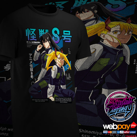 POLERA WAIFUS KAIJU N8 - KAIJU N8