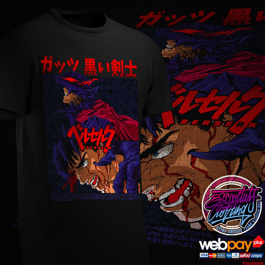 POLERA BERSERK FULLCOLOR