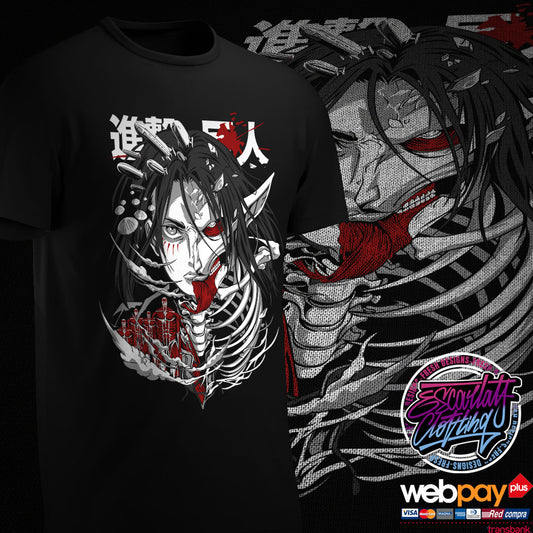POLERA EREN/TITAN - SHINGEKI NO KYOJIN