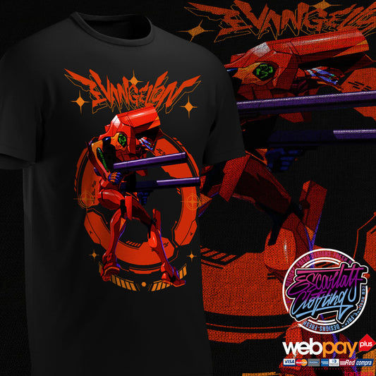 POLERA UNIT 02 FULLCOLOR - EVANGELION