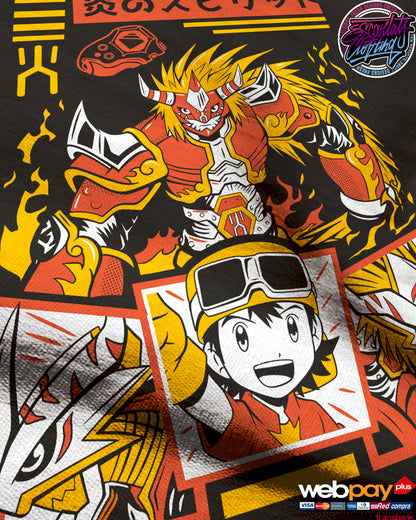POLERA DIGIMON FRONTIER