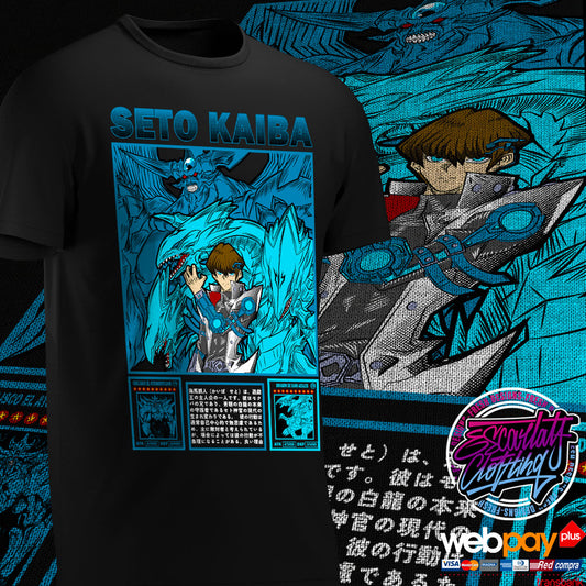 POLERA SETO KAIBA COLOR  - YUGIOH