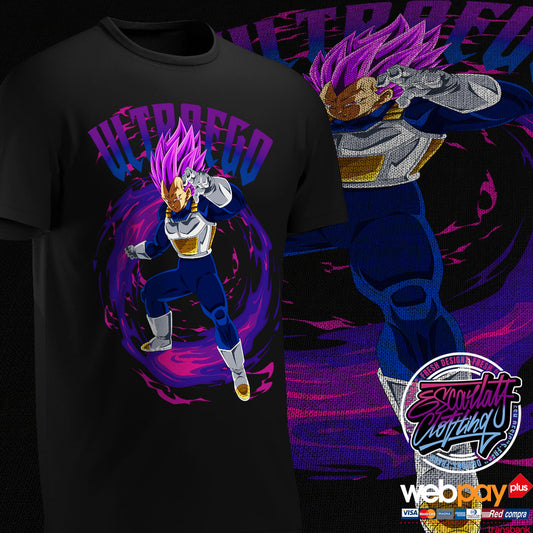POLERA VEGETA ULTRA EGO - DRAGONBALL SUPER