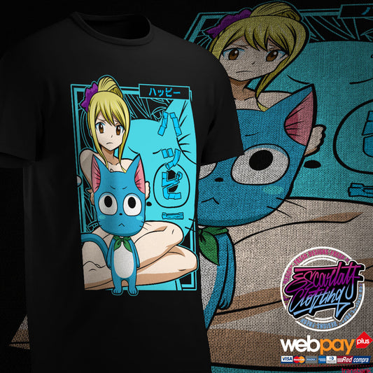 POLERA HAPPY - FAIRY TAIL