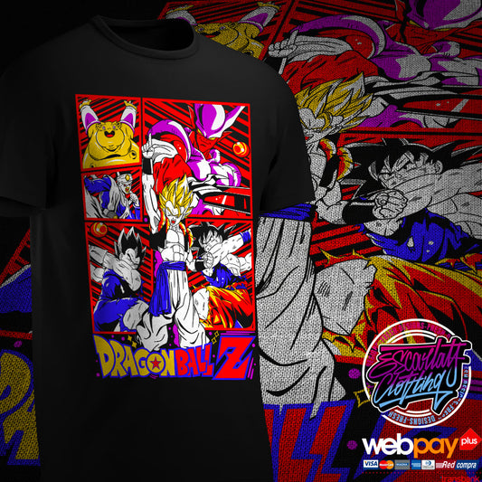 POLERA GOGETA VS JANEMBA - DRAGONBALL Z