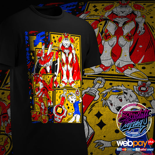 POLERA GUILMON & TAKATO - DIGIMON TAMERS