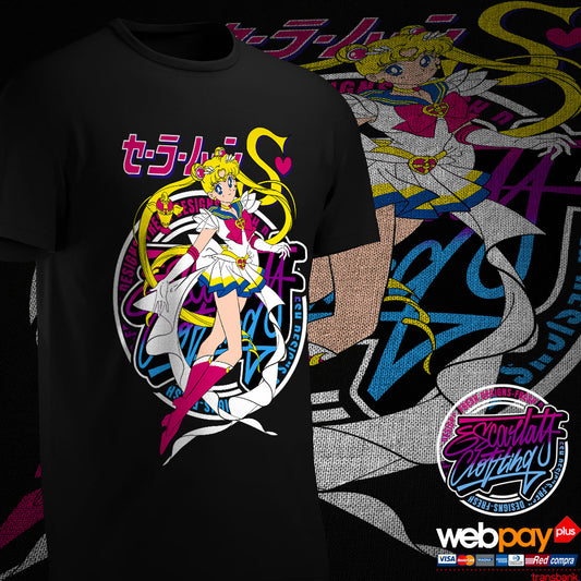 POLERA SAILORMOON ESCARLATA