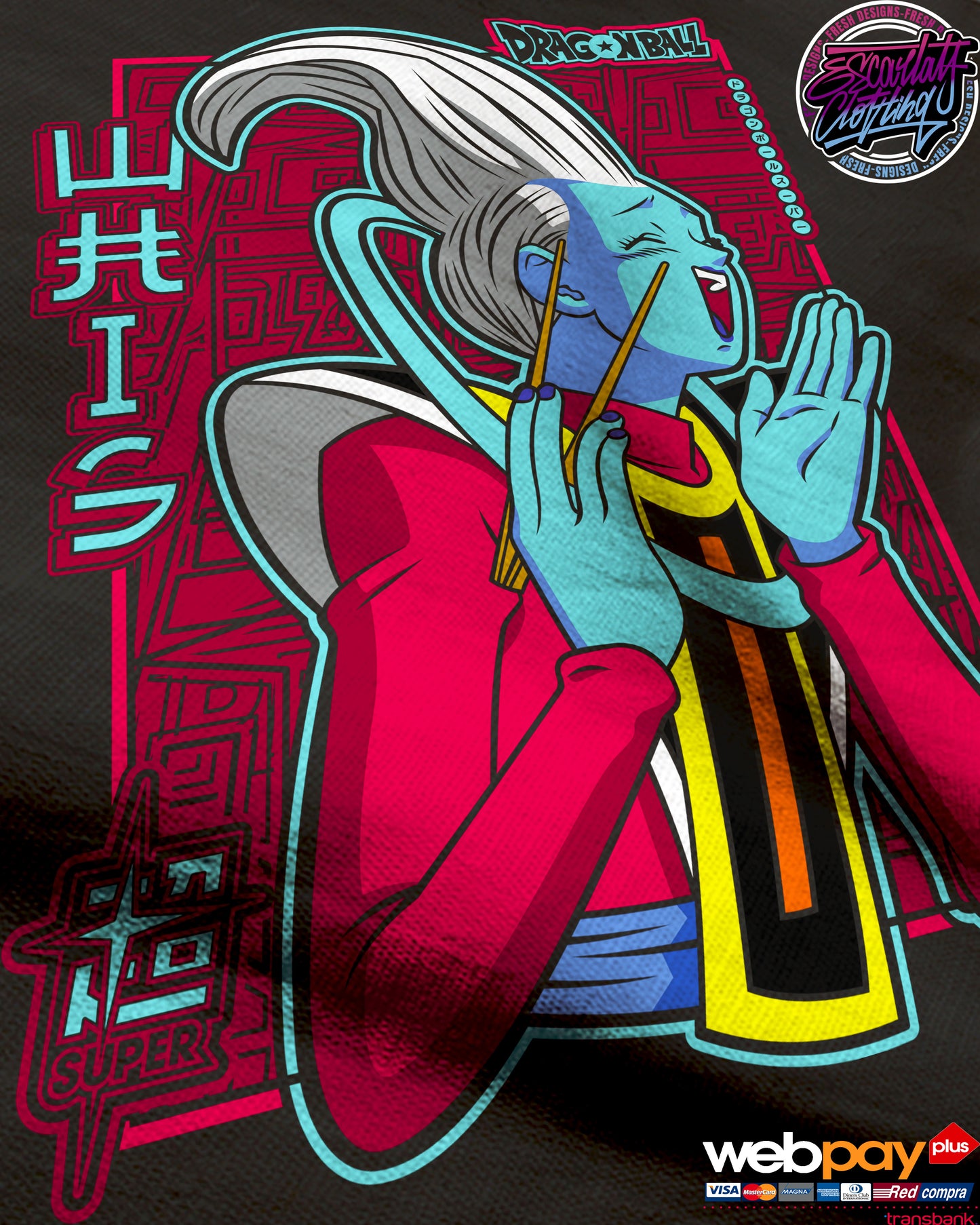 POLERA WHIS - DRAGONBALL SUPER