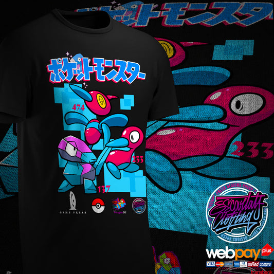 POLERA PORYGON - POKEMON