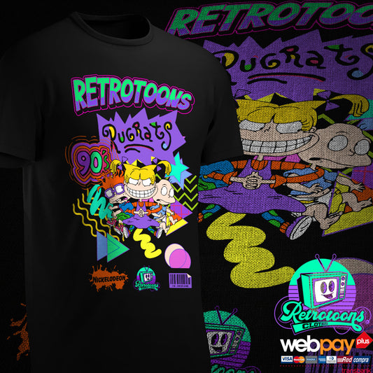 POLERA RUGRATS 90   - RETROTOONS