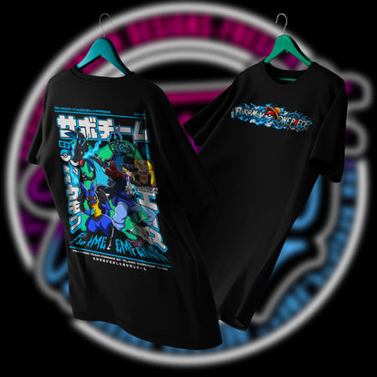 POLERA SABO EQUIPO POKEMON DROP 2026 - POKEMON X ONE PIECE