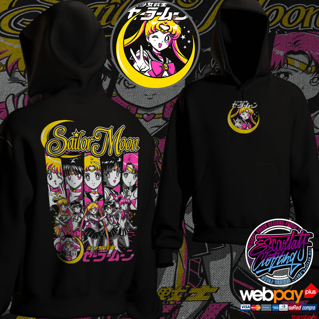 HOODIE SAILORMOON VERSION REDUCCION DE COLOR - SAILORMOON