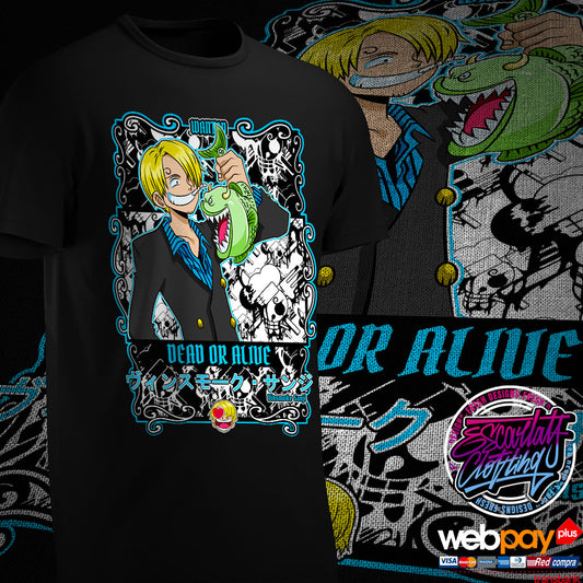 POLERA SANJI OLD - ONE PIECE