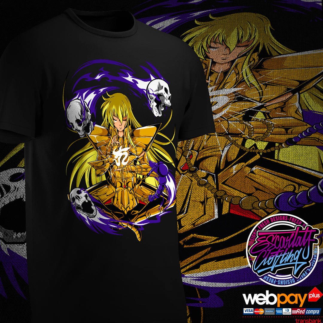 POLERA SHAKA DE VIRGO COLOR - CABALLEROS DEL ZODIACO