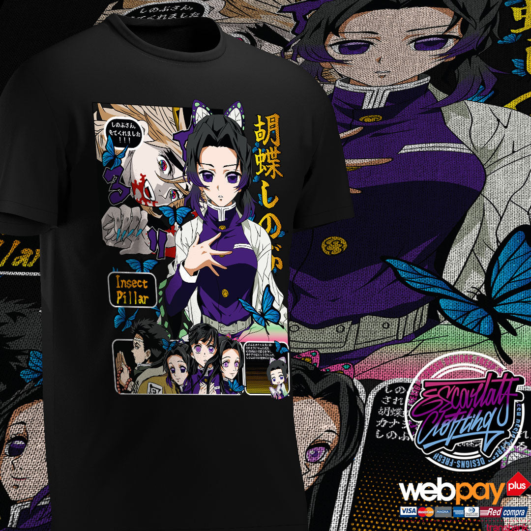 POLERA SHINOBU VS DOUMA COLOR - KIMETSU NO YAIBA