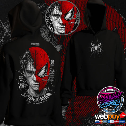 HOODIE SPIDER MAN BRAN NEW DAY - MARVEL
