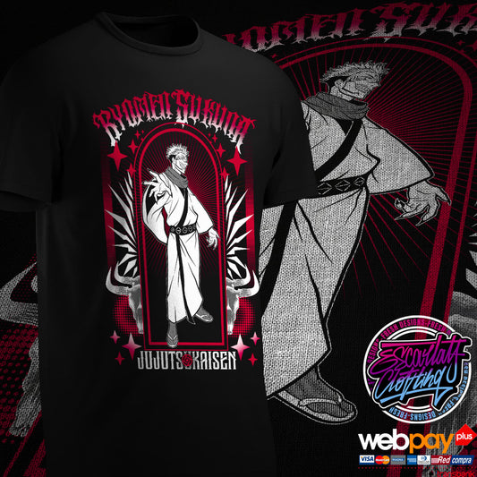 POLERA SUKUNA BASIC - JUJUTSU KAISEN
